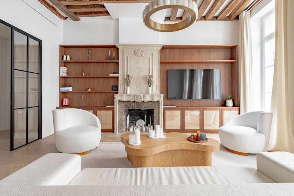 Apartment Stylish Rue Des Rosiers Gem Brand New 2-bedr *